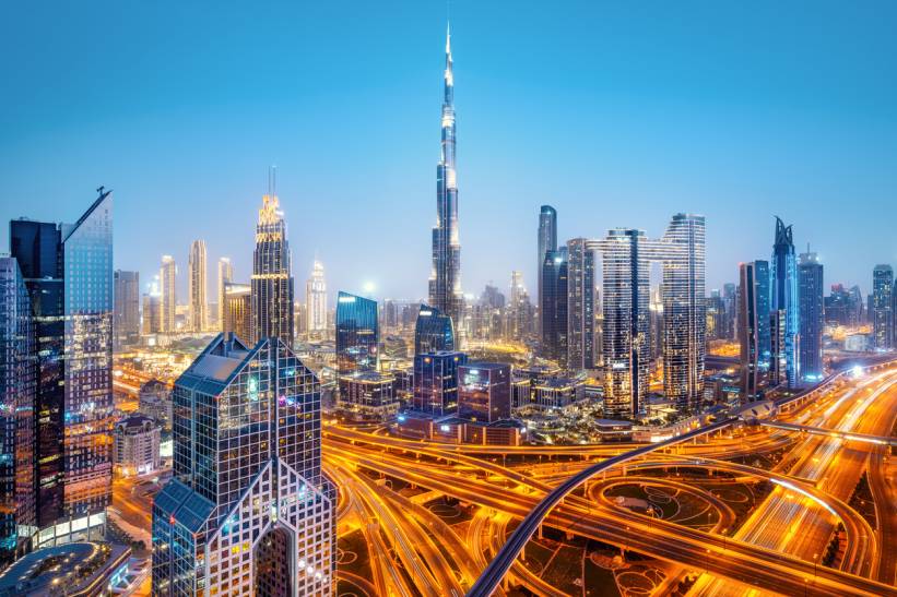 La ville de Dubaï voyage