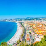 vue aerienne de Nice