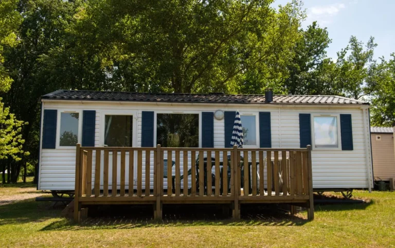 mobile home en camping
