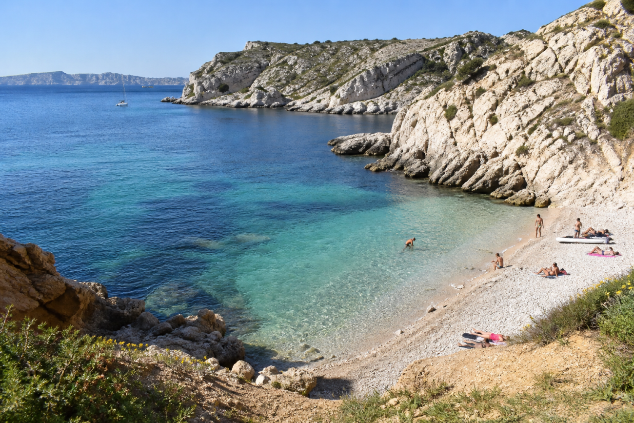 Plage de la Verrerie à Marseille : Accès, baignade et guide de cette crique secrète